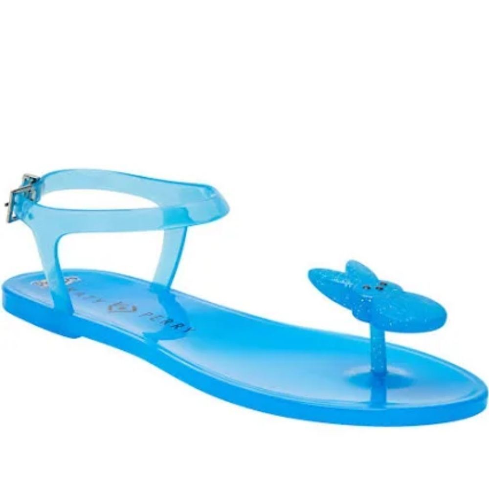 Katy Perry Collections Bunny Peeps Jelly Sandals - Yellow, Blue NWT